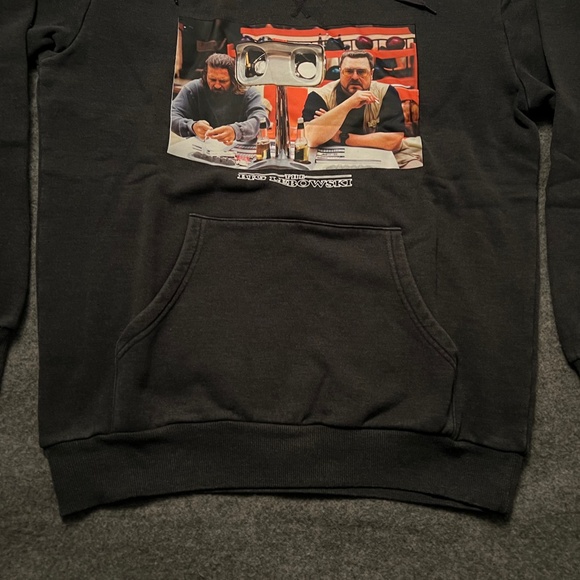 DUMBGOOD x THE BIG LEBOWSKI "Mark It Zero" Pullover Hoodie MEDIUM NWT - Picture 2 of 9